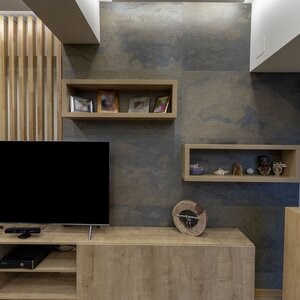 SKIN stenen blad - Bos 122 x 61 cm