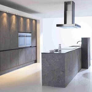 SKIN stenen blad - Veelkleurig 122 x 61 cm