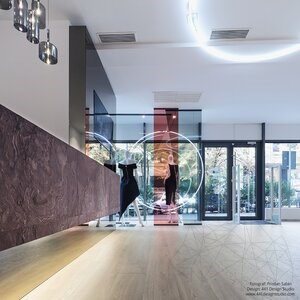 SKIN steenblad - Terra Red 122 x 61 cm