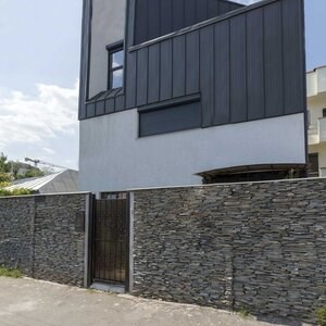 Leisteen gevelbekleding Kavala Strips (Pallet 10-12 m²)