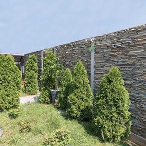 Leisteen gevelbekleding Kavala Strips (Pallet 10-12 m²)