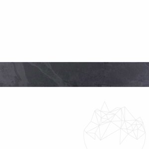 Ardoise brossée Nero, 60 x 10 x 1 cm