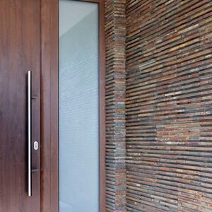 Leisteen gevelbekleding Multi Stripes 15 x 60 cm