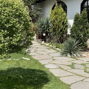 Ardoise polygonale Homa Lespezi - Pierre naturelle pour pavés, marches de jardin, chemins (1 m² = 3-5 pièces, 10 m²/palette)