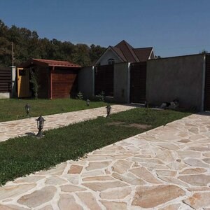 Pierre Opus Incertum (Vloer / Muur) Ardoise Rhodos - Dalles