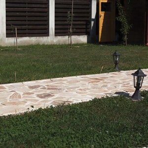 Pierre Opus Incertum (Vloer / Muur) Ardoise Rhodos - Dalles