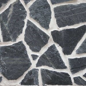 Laguna Green Polygonal Slate - Pierre naturelle pour façades intérieures/extérieures, pavages et allées