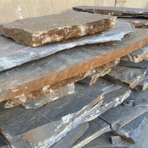 Ardoise AquaBlue, Dalles de pavés pour patio, XL