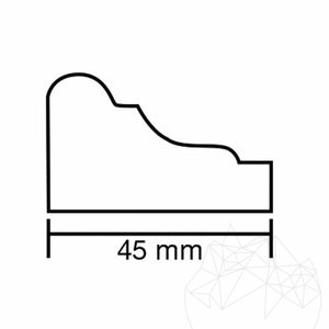 Lijst M17 Travertin Classic 5 x 30,5 cm