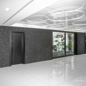 Black Diamond Lineal extreem donker ontwerp 2CM plaat