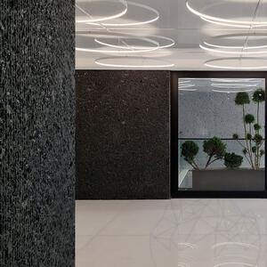 Black Diamond Lineal extreem donker ontwerp 2CM plaat