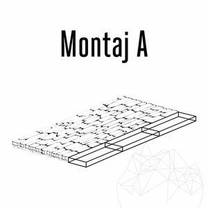 Bordure de trottoir en ardoise Kavala Splitface, 8-10 cm x 20 cm x FL