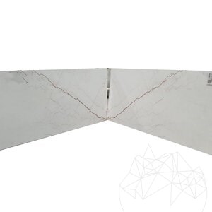 Bosporus Rosso gepolijste marmeren plaat 2cm
