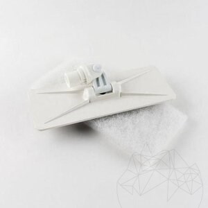 Witte LTP-spons - Reinigt delicate oppervlakken