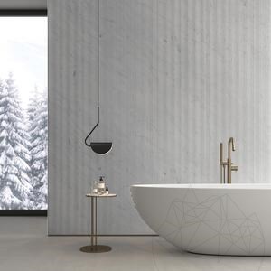 Carrara Wit Zigzag Design 2CM Tegel