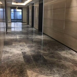 Vloer- en wandtegels Marble Tundra Grey Poli, 61 x 61 x 1,3 cm