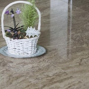 Vloer- en wandtegels Travertin Latte Poli PRIME 122 x 61 x 1,2 cm