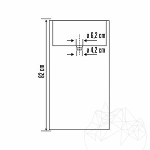 Lavabo, Travertin jaune SP 22