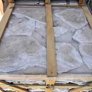 Travertin dégringolé classique Crazy Paving (9-10 pièces/m²)