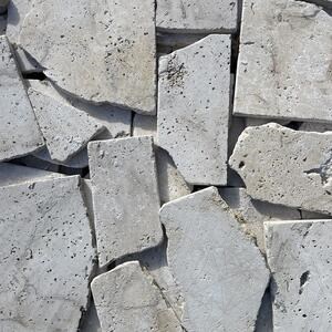 Travertin dégringolé classique Crazy Paving (9-10 pièces/m²)