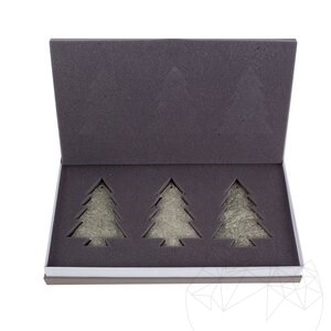 Kerstdecoratie - Spar Leisteen Kavala SET (3 stuks)