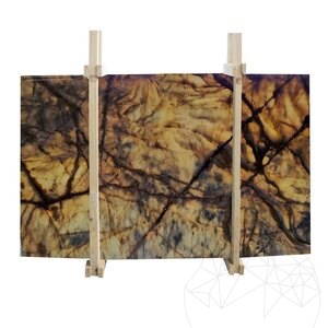 Calacatta goud gepolijste marmeren plaat 2cm