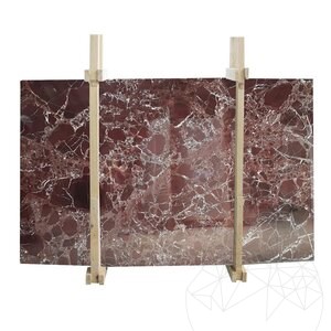 Gepolijste Rosso Levanto marmeren plaat 2 cm