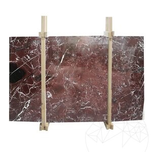 Gepolijste Rosso Levanto marmeren plaat 2 cm