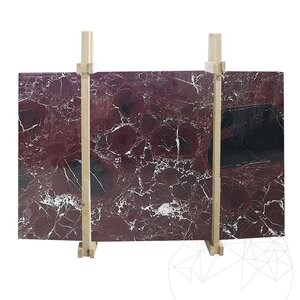 Gepolijste Rosso Levanto marmeren plaat 2 cm