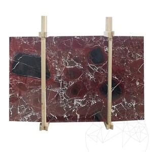 Gepolijste Rosso Levanto marmeren plaat 2 cm