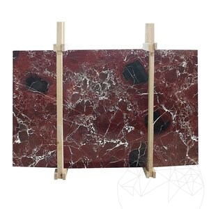 Gepolijste Rosso Levanto marmeren plaat 2 cm