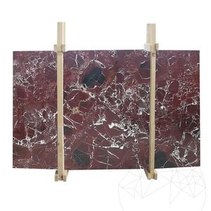 Gepolijste Rosso Levanto marmeren plaat 2 cm
