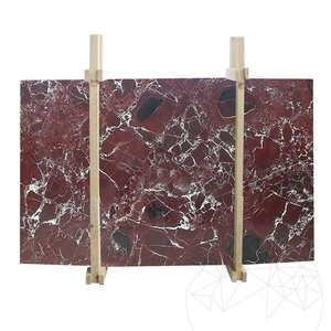 Gepolijste Rosso Levanto marmeren plaat 2 cm