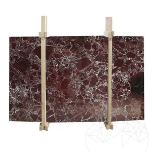 Gepolijste Rosso Levanto marmeren plaat 2 cm