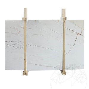 Rosso Venato Plaque de Marbre Polie, 2 cm