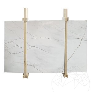 Rosso Venato Plaque de Marbre Polie, 2 cm