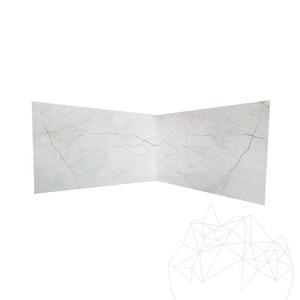 Rosso Venato Plaque de Marbre Polie, 2 cm