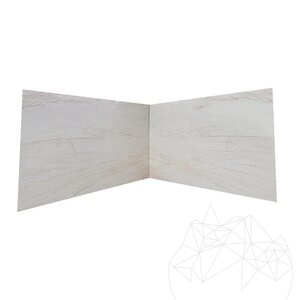 Rosso Venato Plaque de Marbre Polie, 2 cm