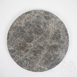 Planche à pâtisserie en pierre naturelle, 28 cm de diamètre