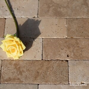 Vloer- en wandtegels Travertin Classic Cross Cut Antique(Aged), 7.5 x 20.3 x 1 cm