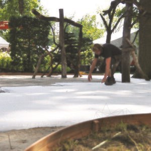 Gravel Fix Lite, boekvouw, grijs, 120 x 80 x 2,6 cm