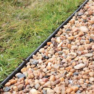 B-Edge Smart edge voor landscaping, zwart, (H -10 cm, 6 lm/rol)