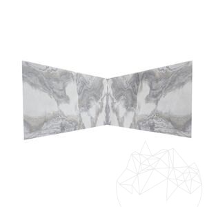 Dalle en marbre Harmony White Poli, 2 cm