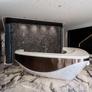 Dalle en Granit Kosmus Silver Lava Design 2CM