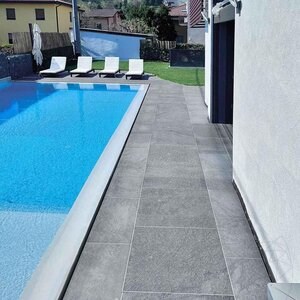 L&#39;ALTRA PIETRA Castello grijs, 60 x 60 x 2 cm, R11, antislip