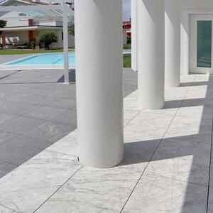 Pierre frittée L'ALTRA PIETRA Duomo Carrara, 60 X 90 X 2 cm, R11 - Antidérapant pour usage extérieur