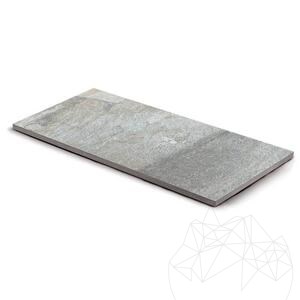 L&#39;ALTRA PIETRA Torre Kwartsiet Grijs, 40 x 80 x 2cm, R11 (antislip)