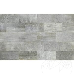 L&#39;ALTRA PIETRA Torre Kwartsiet Grijs, 40 x 80 x 2cm, R11 (antislip)