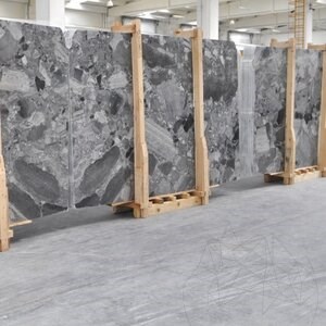 Lastra Handtekening Marmura Grigio Superiore Kruisgesneden Polisata 2 cm