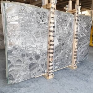 Lastra Handtekening Marmura Grigio Superiore Kruisgesneden Polisata 2 cm